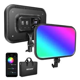 10104933 Neewer 18.3 Inch Rgb Led Video Light Panel With App Control For Game/youtube/zoom