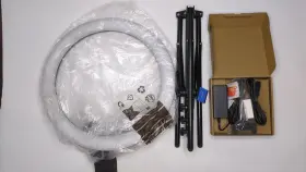Neewer 191073075870 18 Inch Ring Light With Tripod Stand And Phone Holder Ultra Thin Video