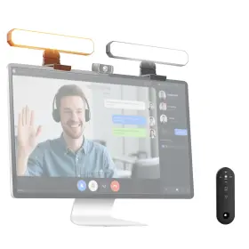 Neewer 191073109933 12w Dual Monitor Light Bar With Stands Bi Color Remote/touch Control