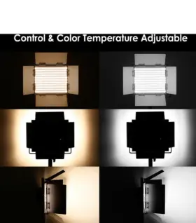 90095562 Neewer Bi-color Video Led 2-light Kit With Stands Mfr# #2