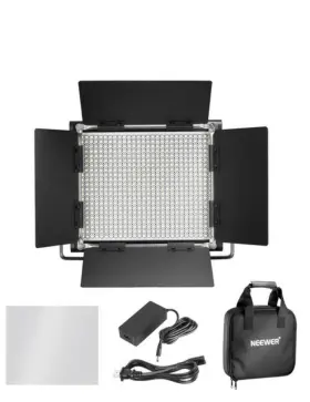 90095562 Neewer Bi-color Video Led 2-light Kit With Stands Mfr# #3