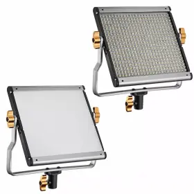 90095634 Neewer 2 Pack Dimmable Bi-color 480 Led Video Light And Stand With U Bracket New #3