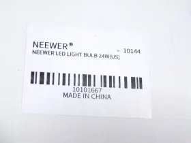 90100675 Neewer 2 Packs E26 24w 2160 Lumens/5700k Led Light Bulbs #3