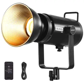 Cb200b Neewer 921268813321 Pro 210w Bi-color Led Light Bowens Mount 2700k-6500k Cri97