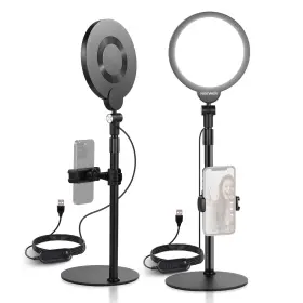 R06d Neewer 921268813840 2-pack 7 Inch Ring Lights 10w With Stands And Phone Holders