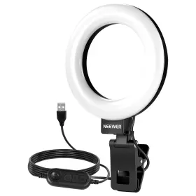 Br60d Neewer 976831837822 5 Inch Ring Light With Tripod Clip-on For Laptop/monitor Zoom/streaming