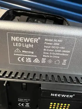 B01934rl0u Neewer Dimmable Bi Color Led With U Bracket Professional Video Light For Studio Nl480 #3