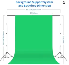 B019gtcnxc Neewer Photography Lighting Kit 8.5ftx10ft Backdrop Stand Ul Certifed 5700k 800w #3
