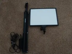Nl-288a Neewer Rc 17 Inch Dimmable Led Video Light Panel With Tripod Stand
