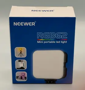 Rgb62 Neewer Led Video Light Magnetic App Control