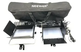 Cmp104215 Neewer Rgb650 Smart Metal Led Light 2 Packs 650 Rgb With App Control Kit Mo