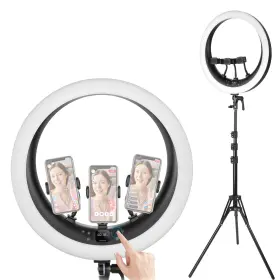Rp19hd Neewer 19 Inch Ring Light With Tripod And Phone Holders 2.4g Control