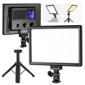 Cri95 Neewer Ua064 9in Led Video Light Panel 4000mah For Photography Streaming