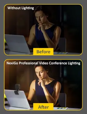Nexigo 766214652267 Glow Light For Streamers Enhanced Video Conference Lighting Kit With #2
