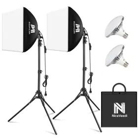 Nv-2psl16 Niceveedi Softbox Lighting Kit 2-pack 16ftft X Photography Lighti