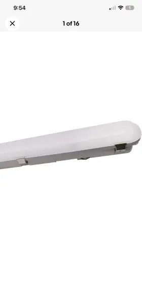 Vt3202sunv40 Nicor Lighting Vt3 Series 2ft Led Vaportite 5000k Gray Used