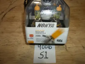 Nok7610 Nokya 2 Pack S1 9006 Pro Halogen Bulb 12v 2500k 70w Free Ship