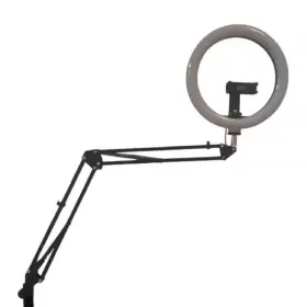 Objlgev 313037153114 Overhead Camera Mount With 10 Led Selfie Ring Light Stand And Phone Holder For V