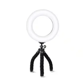 Objlgev 445009757709 Video Conference Lighting Kit Ring Light Clip On Laptop Monitor 5 Dimmable Color