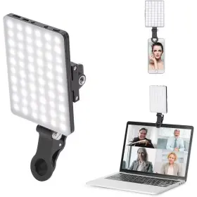 Objlgev 711181550856 60 Led Rechargeable Clip Fill Light With Front And Back Adjustable 3 Modes