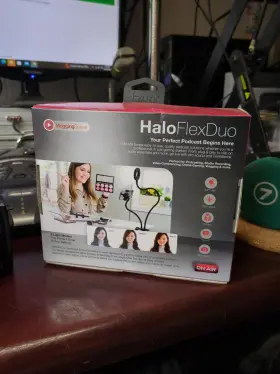 Tzumi-8070 On Air Halo Flex Duo 3.5 Inch Led Ring Light Vlogging Series Haloflexduo New Box Nib #2