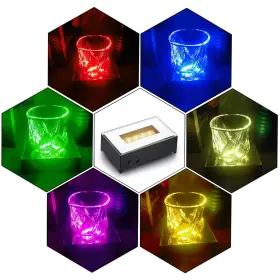 Kb111 Onepec Led Light Base With 9 Lighting Modes Lighted Bases For Glass Art #2