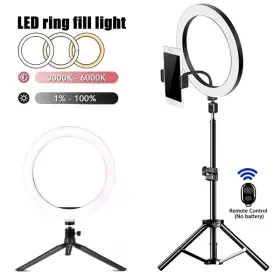 Onestop-stores 445004517551 Led Selfie Ring Lighting Photographic Lamp Usb Remote Fill Light For #2