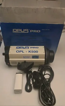 Opl-k500 Opus Opl-l150 Pro Photography Lighting Light With Bulb And Cords