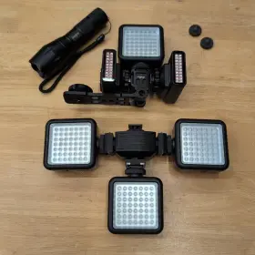 Vdxb09kgs84q Ordro Ln-3 Andoer Ir49s Ir Night Vision Light Bundle Souyos 850nm Illuminator