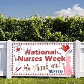 Or-nurse-003 Oringaga Nurse Appreciation Week Party Banner - Internation Nurses Week/thank You #2