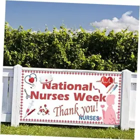 Or-nurse-003 Oringaga Nurse Appreciation Week Party Banner - Internation Nurses Week/thank You