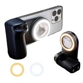Ag728 Owfeel Magnetic Selfie Ring Light Rechargeable Led Fill With A Mirror For Iph