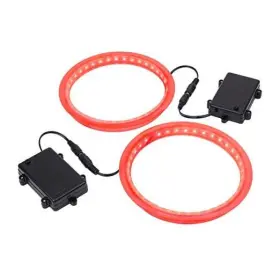 P&p Imports Llc Sports 815898021316 Cornhole Light Up Led Ring Kit 2pc Set - White Or Blue Compatible With Red