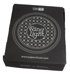 Paper Shoot 833796000752 Create-a-camera Ring Light Gold