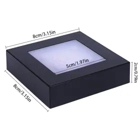 Phosok 788414616597 Led Multimodal Multicolor Light Stand Base Black - Square Display For 3d #3