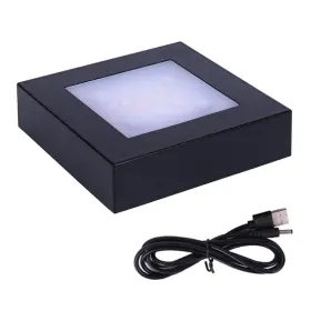 Phosok 788414616597 Led Multimodal Multicolor Light Stand Base Black - Square Display For 3d