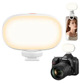 Xj-76 Pikengenus Mini Selfie Light Rechargeable Led Camera Video Adjusted 3 Ligh