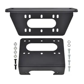03wmb0003abkpit Pit66 Winch Mount Plate Kit Compatible With Polaris Full Size Ranger 1000 Xp