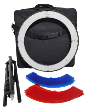 Pl-1741-01v01 Pixel 45678909 19 Inch Ring Light 60w Led With Lcd Screen Missing Parts