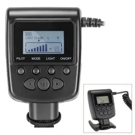 Ploture 797566975889 Flash Light With Lcd Display Adapter Rings And Diff-users Works Ca #3