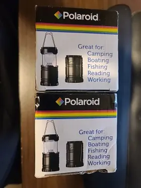 Polaroid 645340310435 Lot Of 2 Collapsibile Led Lanterns #2