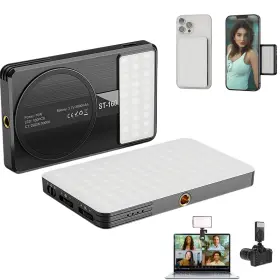 Pp-mag-160 Poseidon Magnetic Selfie Phone Light Video Recording 160 Led Dual-sided