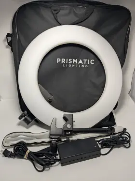 Prismatic Lighting 691327131760 Spectra 18 Inch Rgb Rainbow Led Ring Light Professional Photo Tiktok