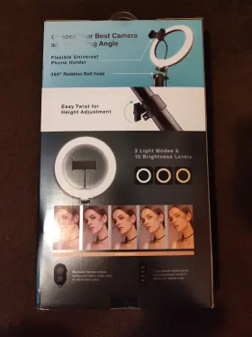 Pro 759126258191 Halo 10 Inch Led Selfie Ring Light