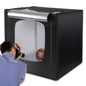 Dt-220815a4 Professional Level For Reseller Large Light Box 32 Inch X32 White Photo Booth 2.7 Ft With Adjustable Led