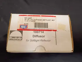 505-541 Profoto 100714 1/3 Stop Diffusor For The Softlight Reflector. #100714 /