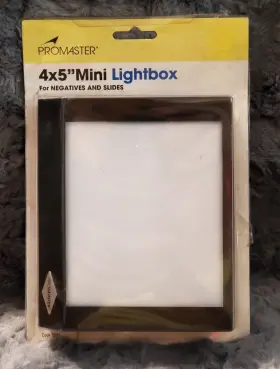 Promaster 029144029913 New 4x5 Inch Mini Light Box For Negatives And Slides Photography Photos
