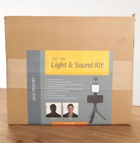 9923 Promaster 029144092436 Video Light And Sound Kit Bi-color - Brand New Unopened
