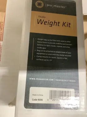 9595 Promaster Studio Weight Kit