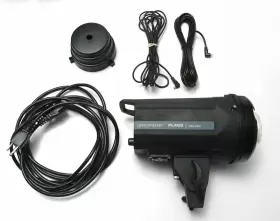 Pl400 Promaster Advanced Lcd Control Studio Light With Tube Power Cord Cover